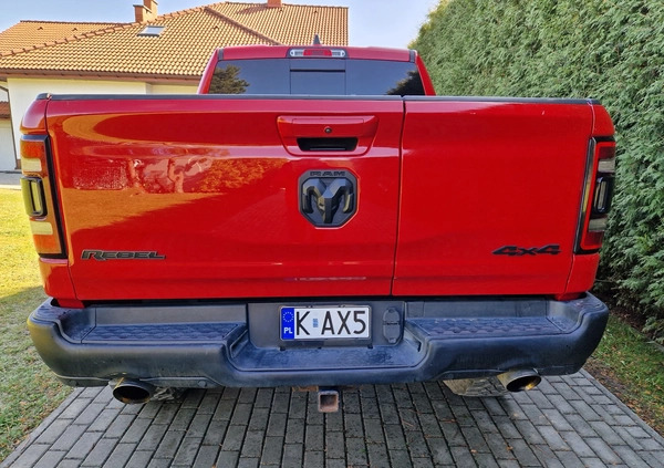 Dodge RAM cena 194400 przebieg: 133100, rok produkcji 2020 z Tuszyn małe 704